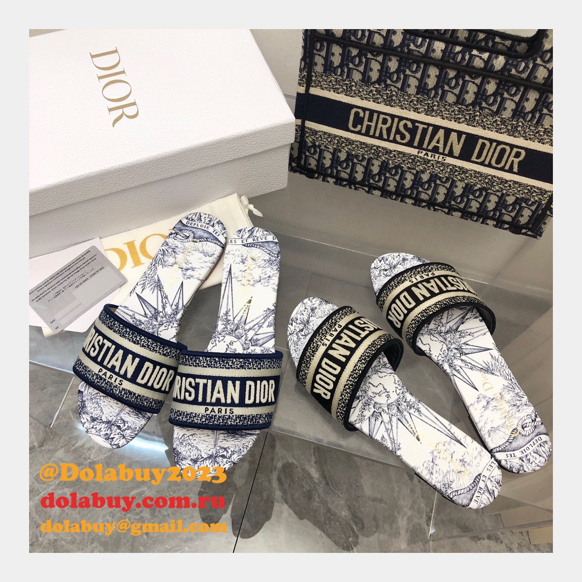 Buy Dior Sell online Best Quality Replica Sandals Shoes