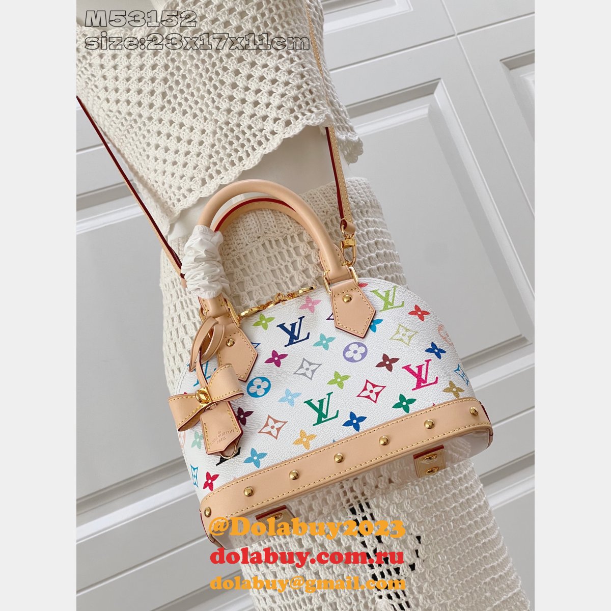 Louis Vuitton LV x TM Alma BB M13078 AAA+ Bag