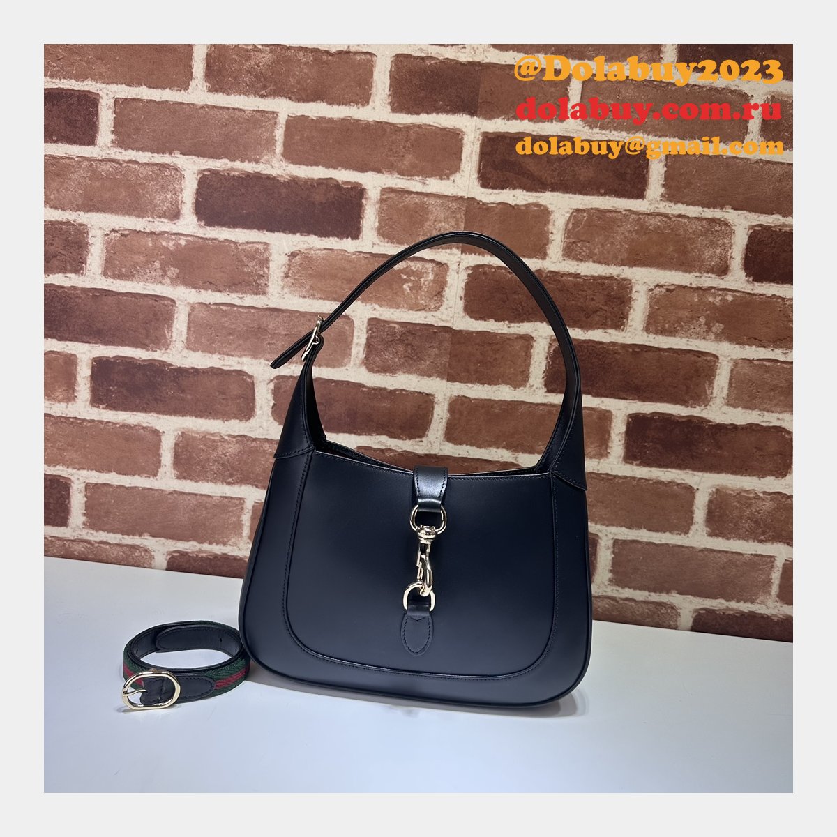 duplicate G*u*i jackie small 782849 shoulder designer fake bag