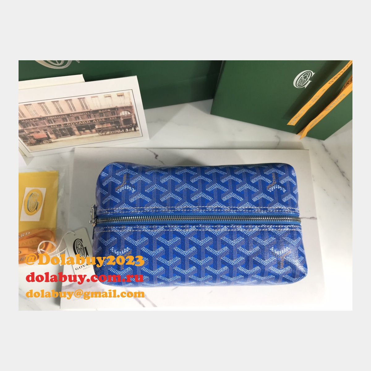Goyard Top Luggage Boeing NBA Love 020215 Replica Bag