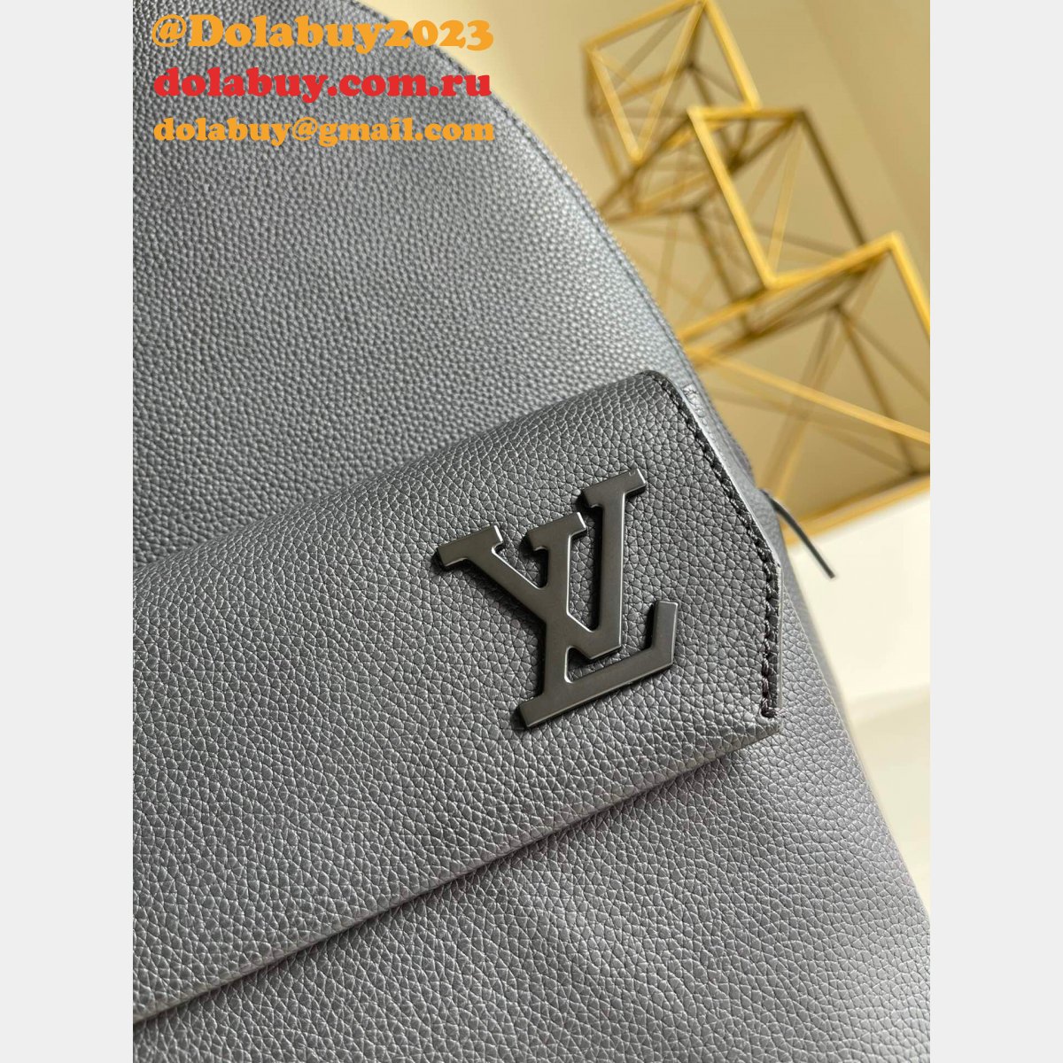 Replcia China Louis Vuitton Backpack H26 M57079 Black Bags