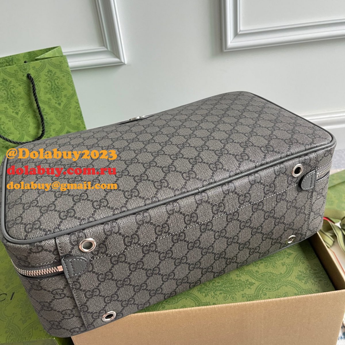 top quality G*u*i savoy shoe case supreme 752587