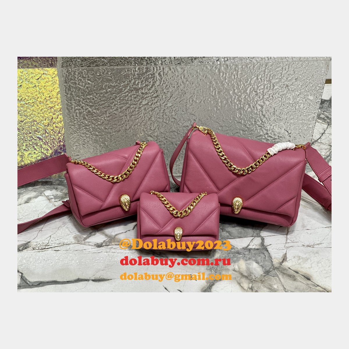 Serpenti Cabochon Bvlgari 291085/291088/291223 Bottega Veneta Fake Bag