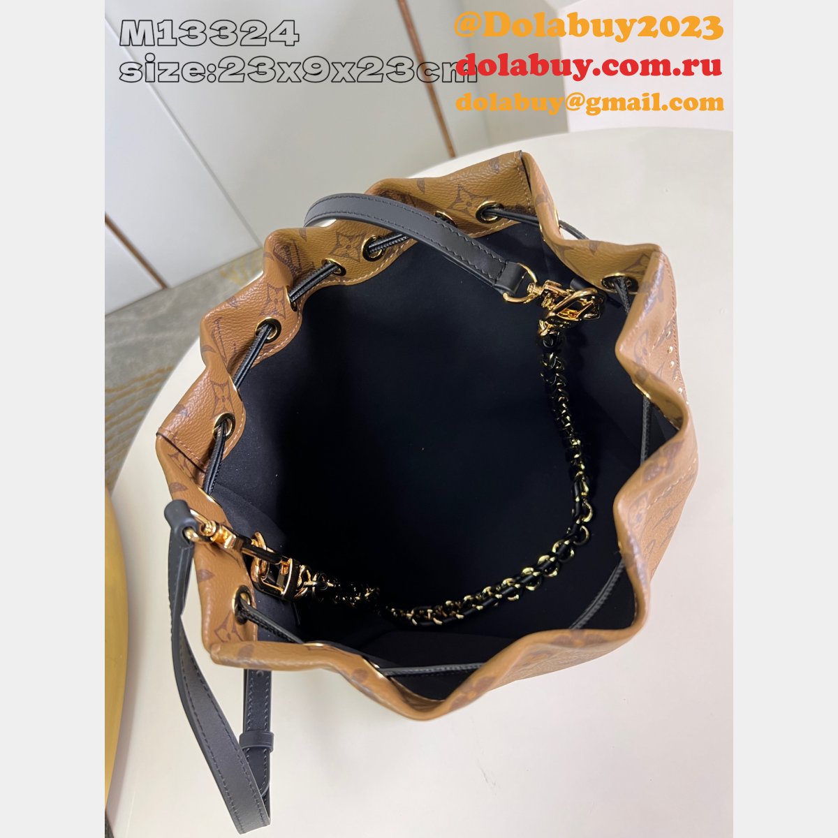 Louis Vuitton Duplicate Noé Trunk M13324 Monogram Reverse 7 Star Bag