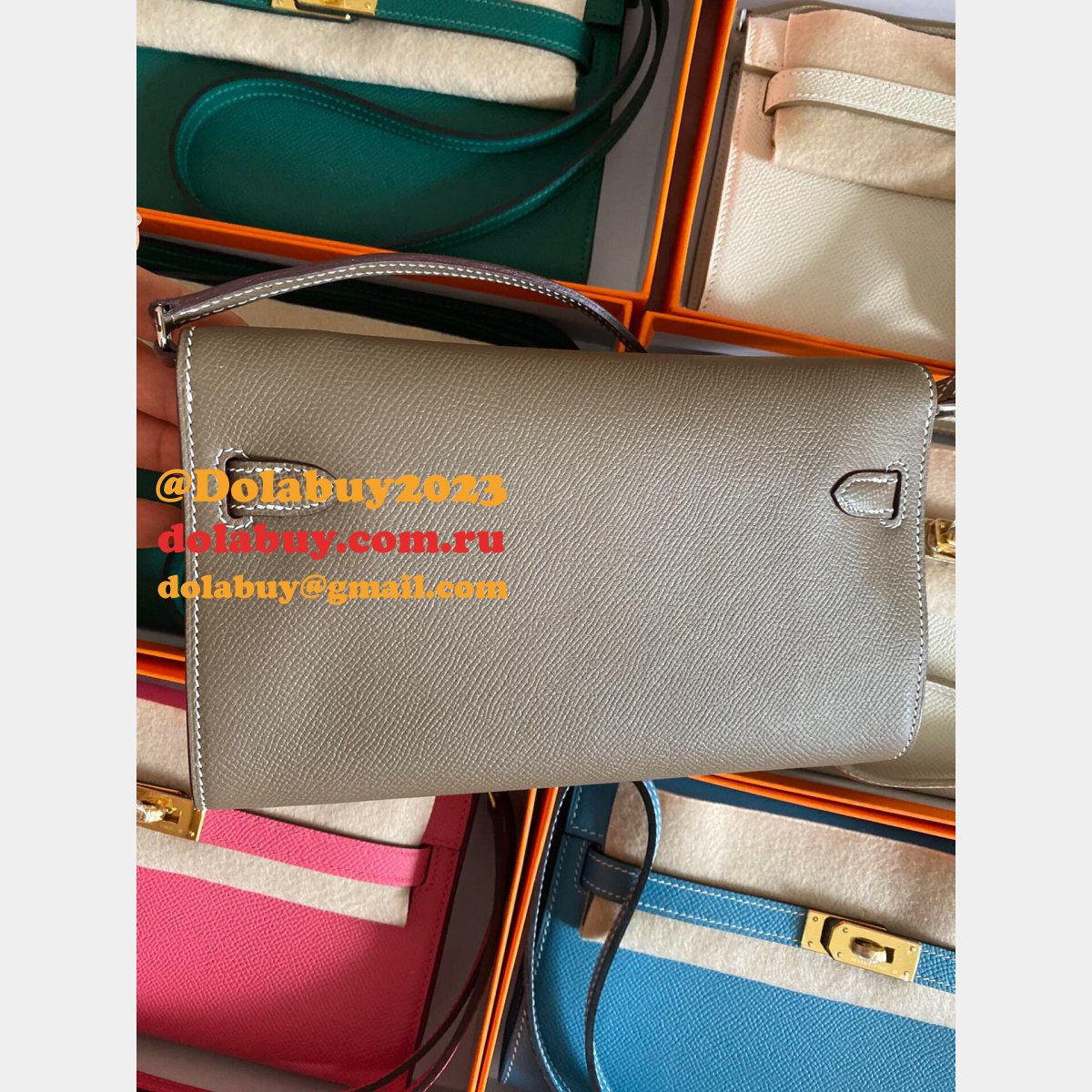 Luxury KELLY WOC CUSTOMIZE BAG Top Quality