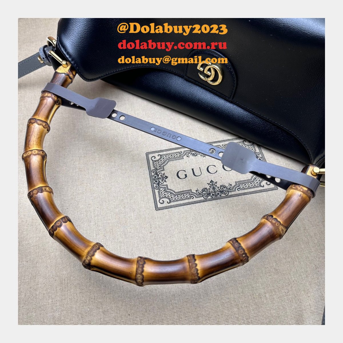 G*u*i diana 1:1 mirror shoulder high quality 746245 bag