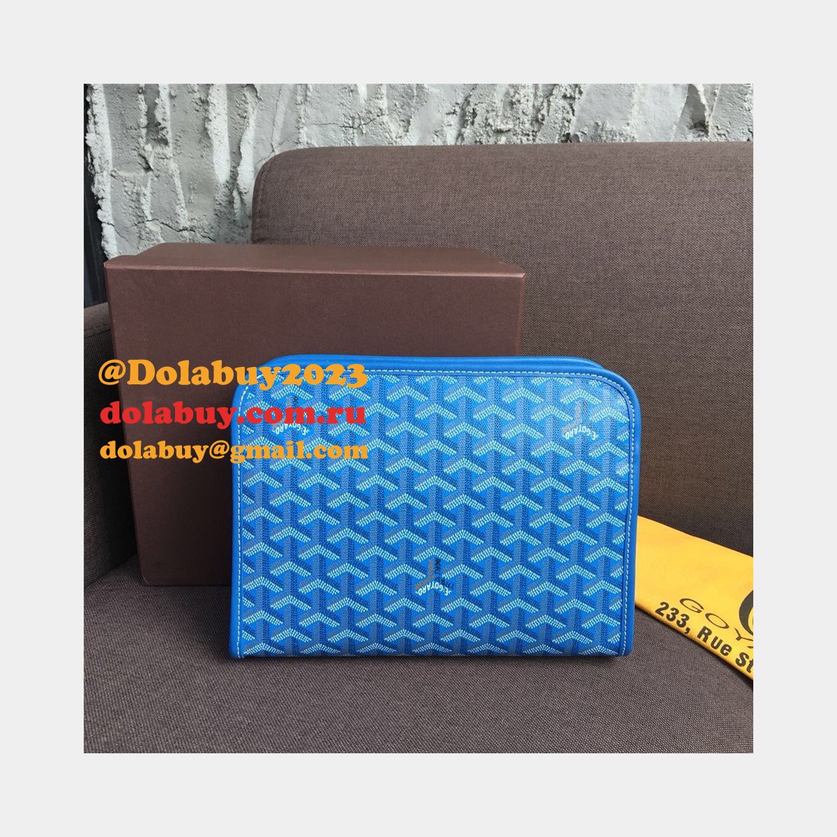 Top Quality Goyard Multi-Color Cosmetic toiletry bag