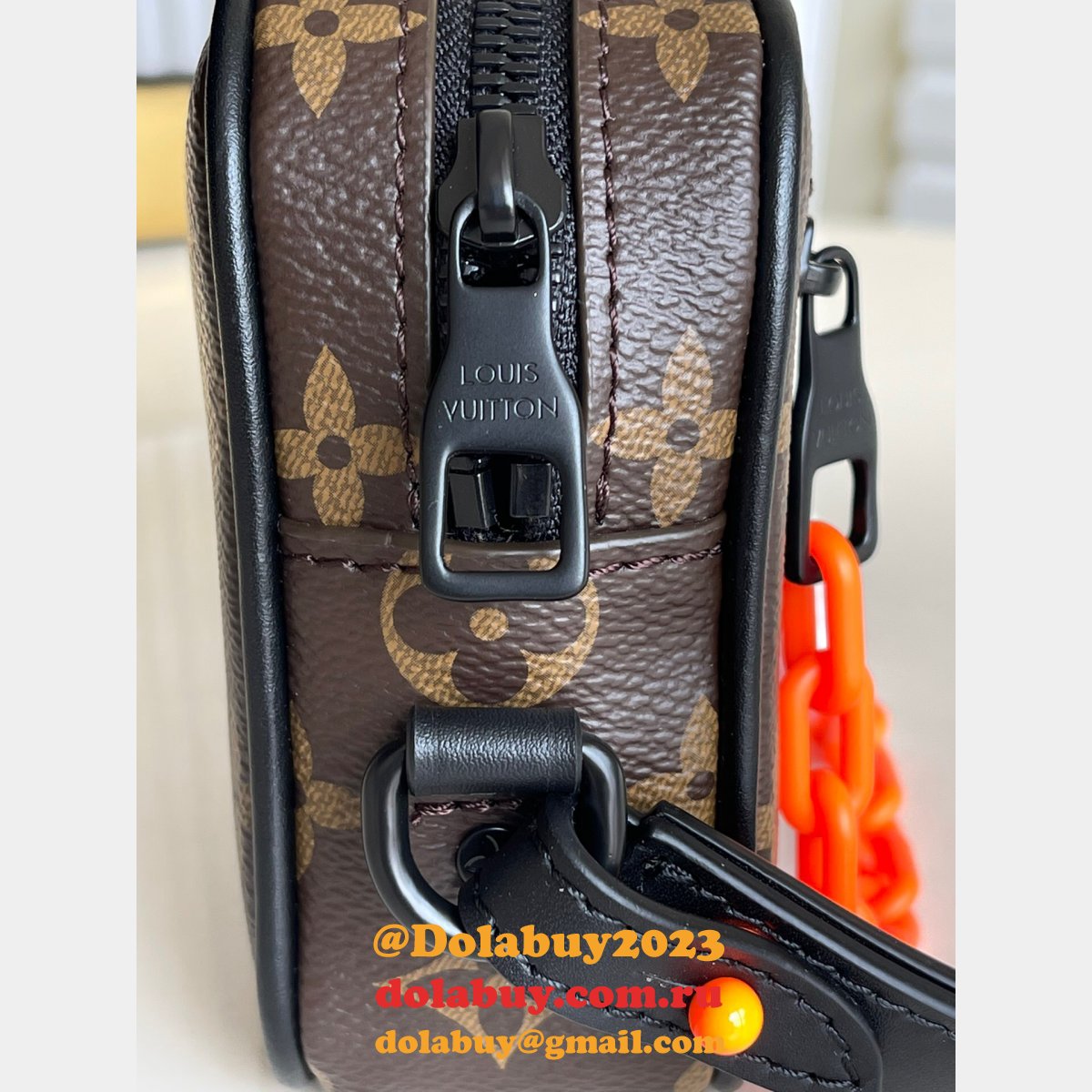 Luxury Louis Vuitton Replica M44482/M44458 Monogram Pochette Volga Bags