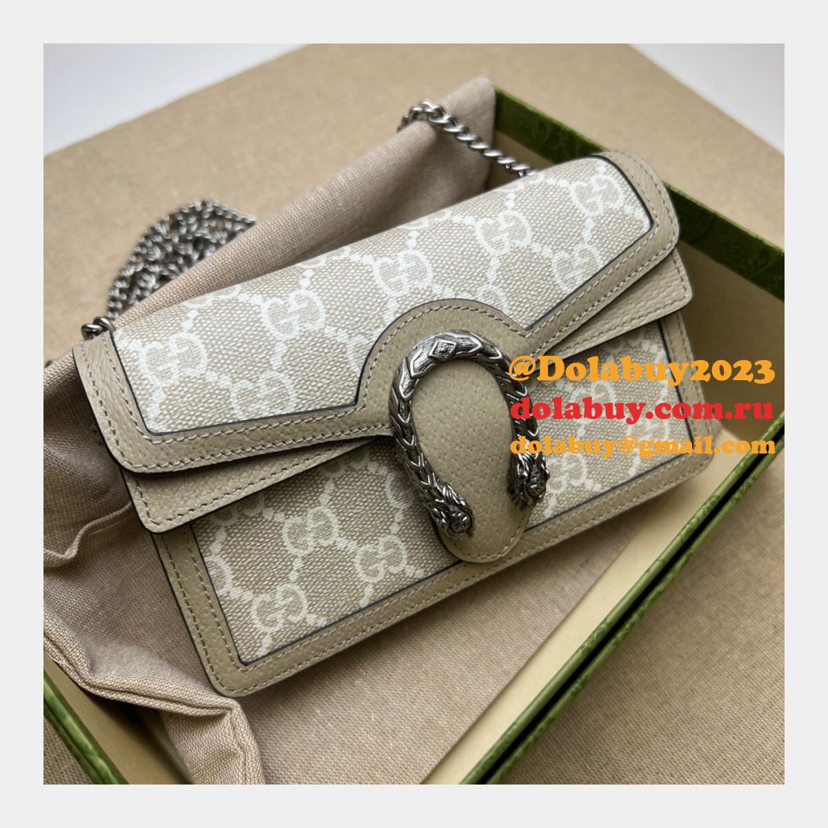 G*u*i replica ladies 476432 dionysus leather super perfect bag