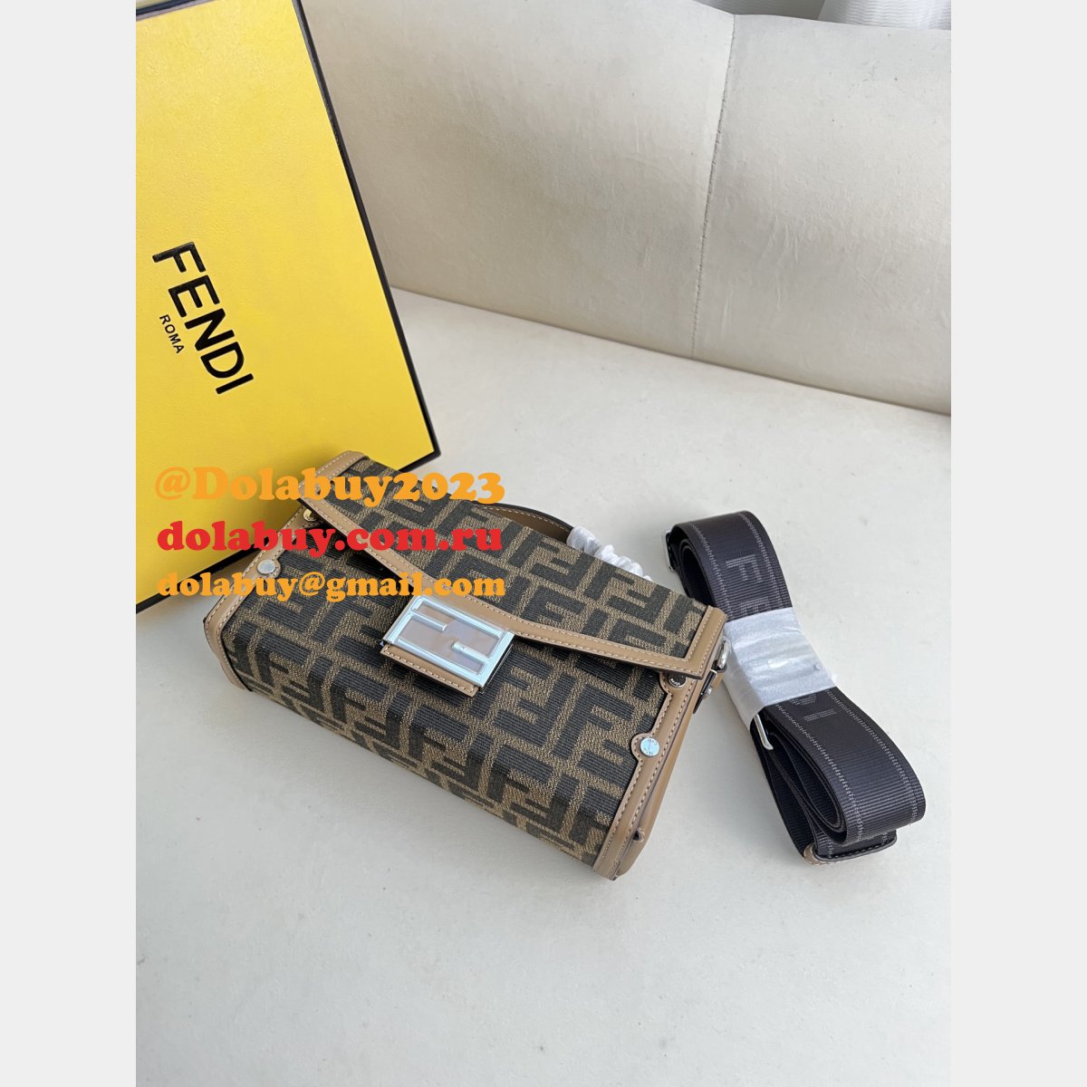 cheap top quality F**di box handbag