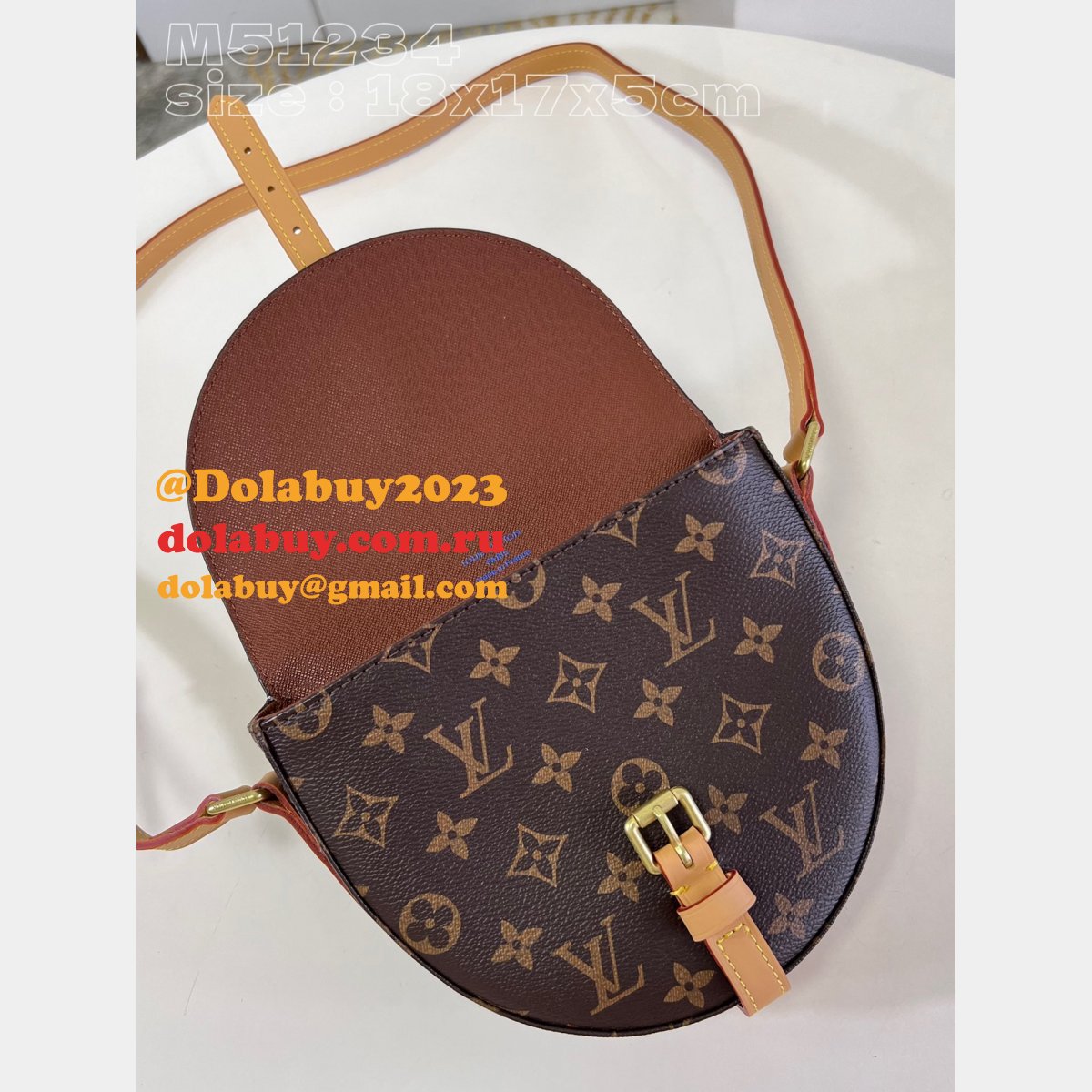 Auth Replica Louis Vuitton 1:1 High Quality Monogram Chantilly M51233 Shoulder