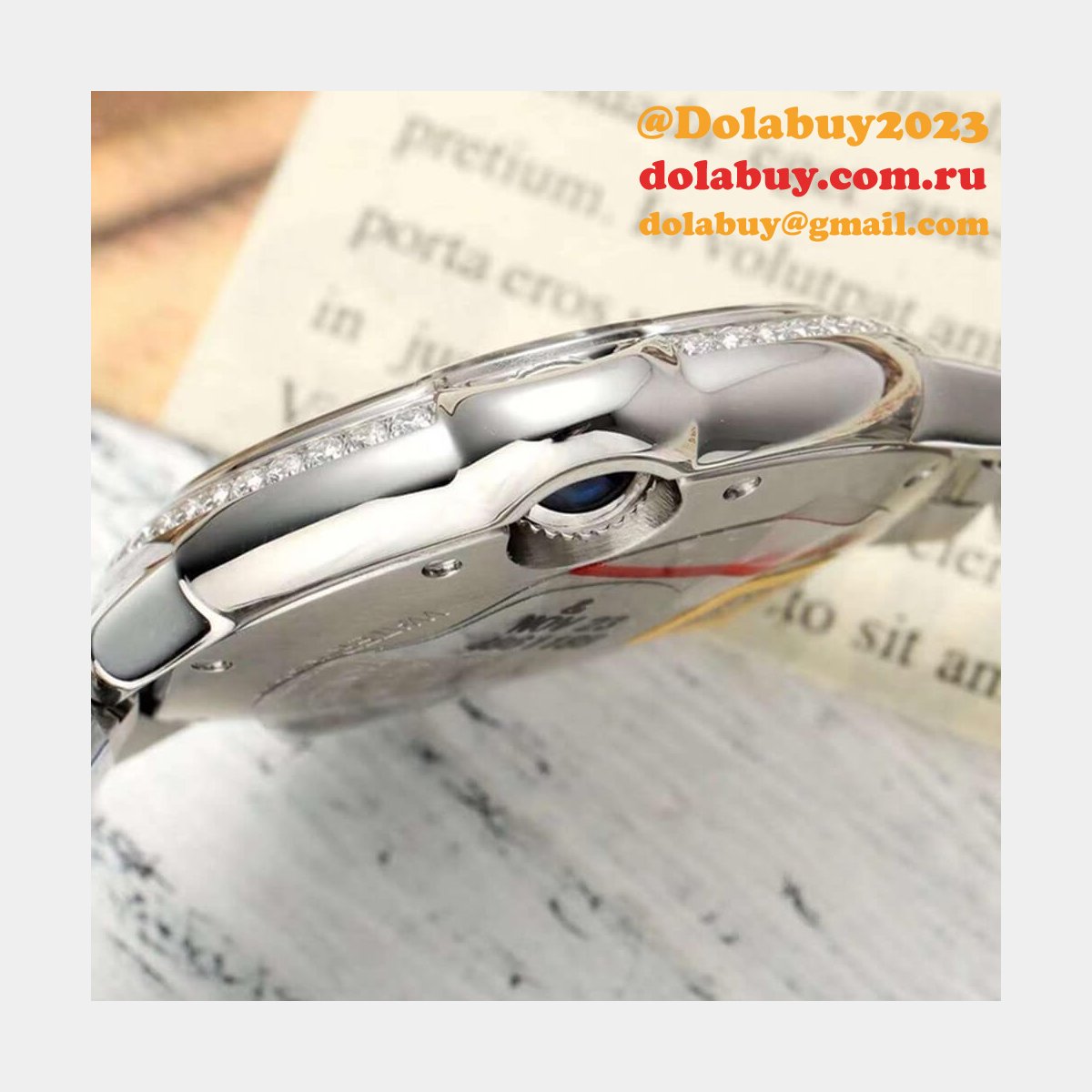 Cartier 33mm Ballon Bleu de Cartier watch