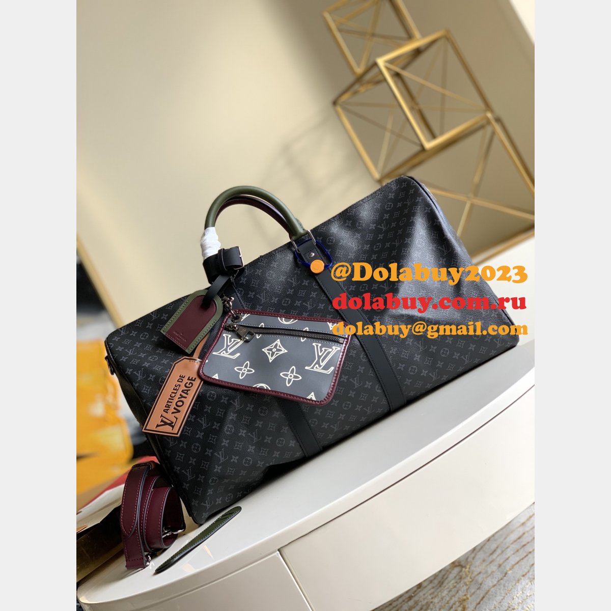 Keepall Bandouliere M56855 Knockoff Louis Vuitton AAA+ Bag