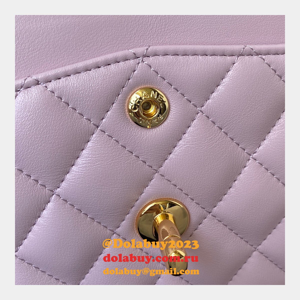 High Quality Replica Lambskin Classic Flap CF 23cm Bag