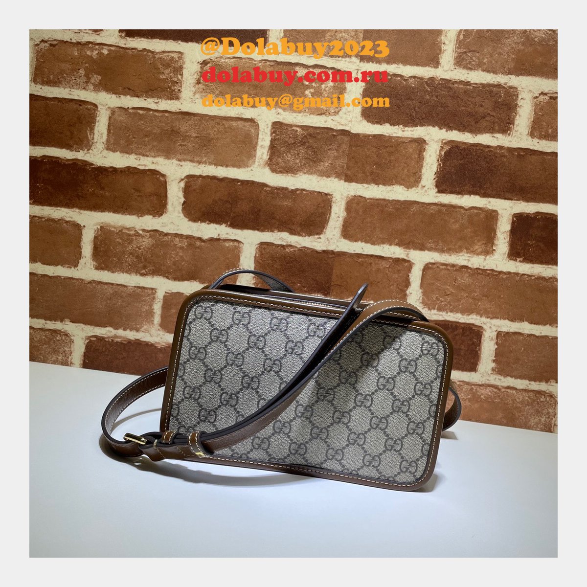 G*u*i best 658572 mini bag with interlocking g designer