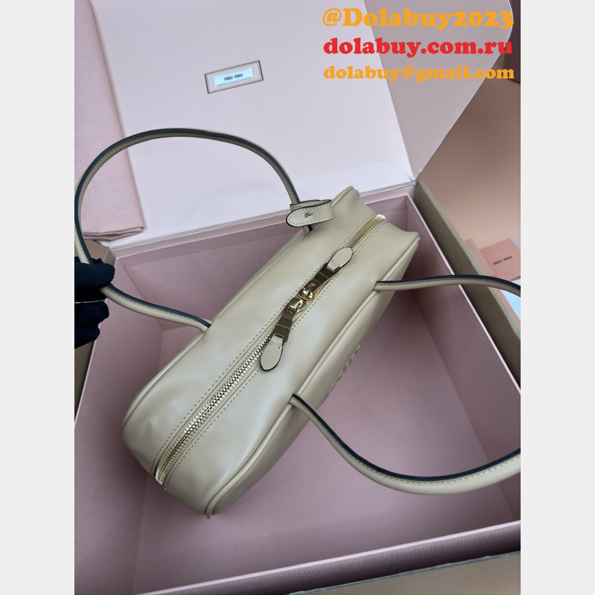 Designer MIU MIU Beau Shoulder Bag 5BB117