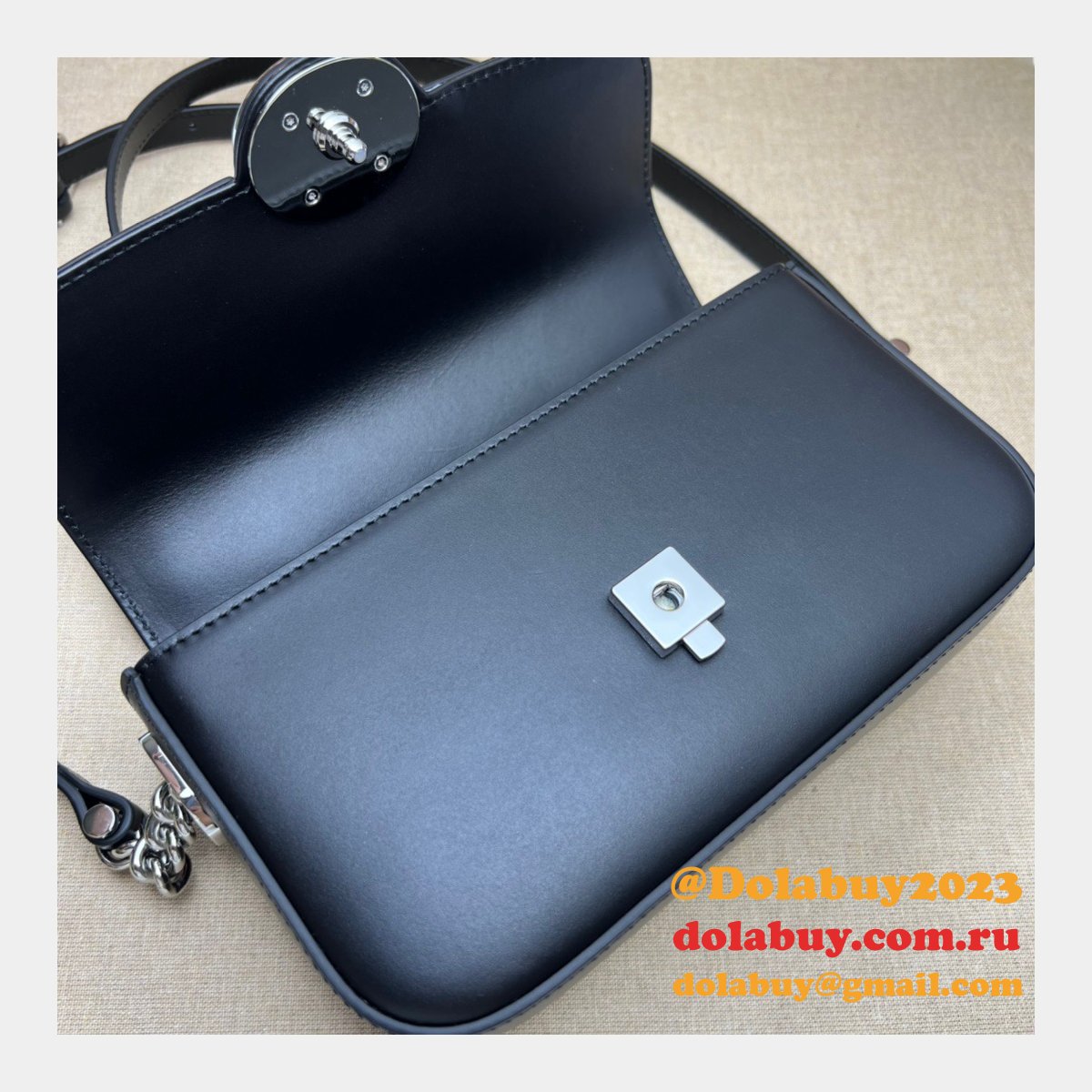 petite gg G*u*i 1:1 mirror shoulder 739722 crossbody fake bag