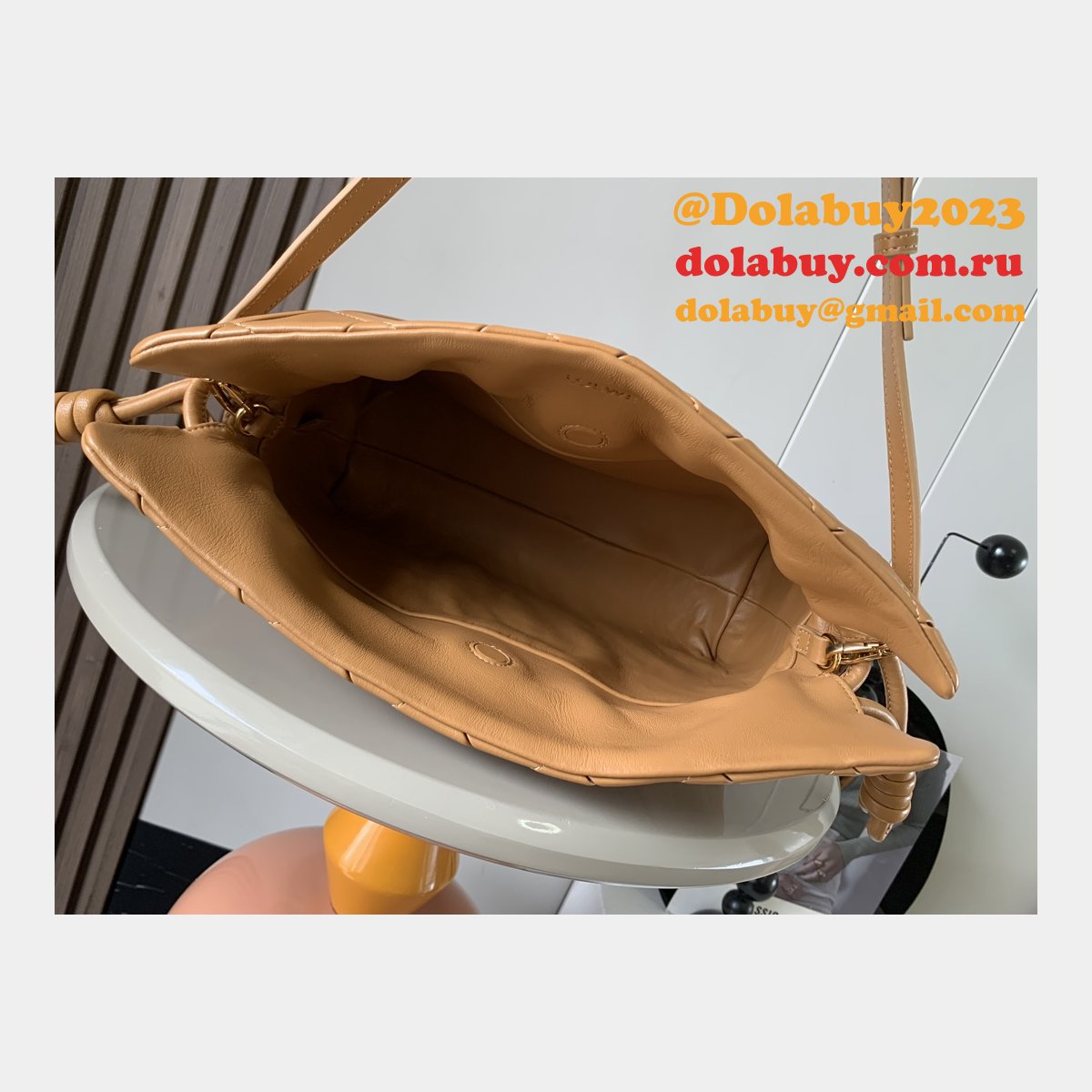 Luxury Loewe Nappa Lambskin Flamenco #9086