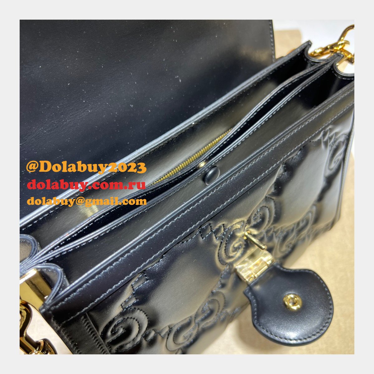 G*u*i fashion copy 736877 matelasse gg top handle bag