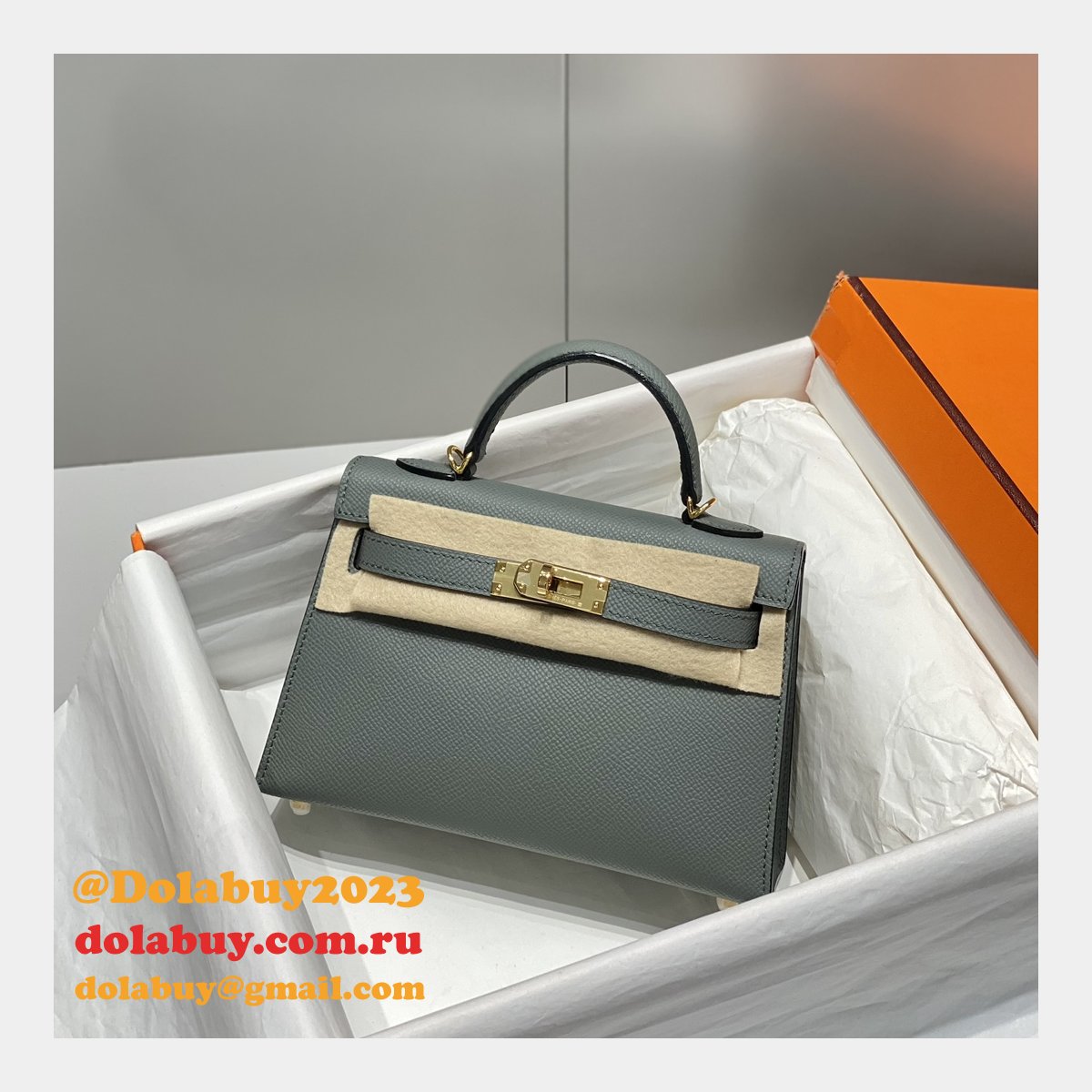 Buy Designer Best Replica Hermes Kelly 19CM Mini Bags Online