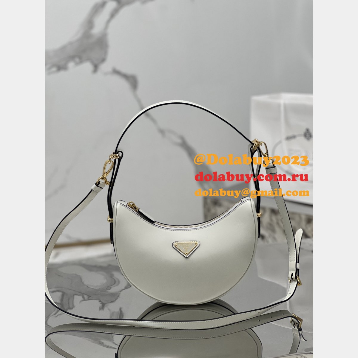 Prada High Quality Moon Hobo handbag