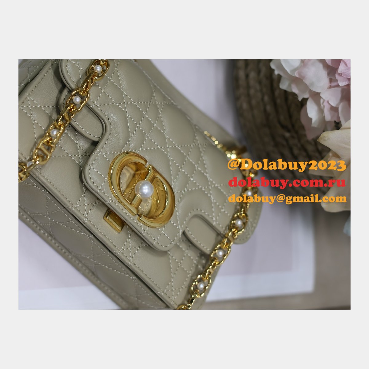 7 Star Mini Dior Jolie Top Handle Bag Wholesale 9272