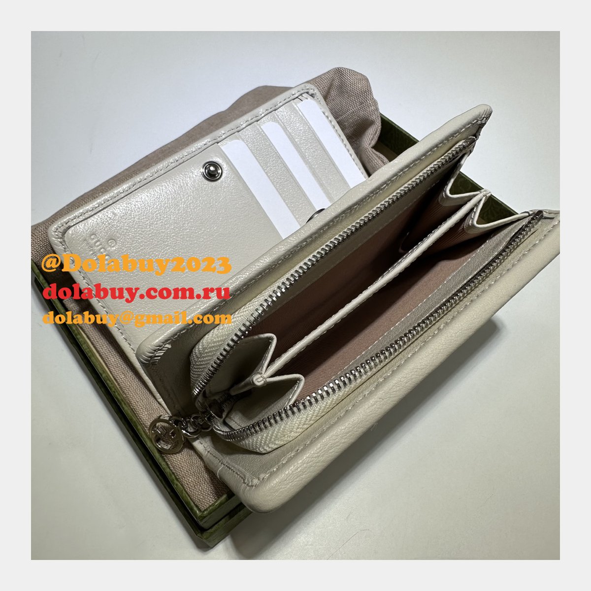 G*u*i 760336 blondie compact wallets top quality replica bag