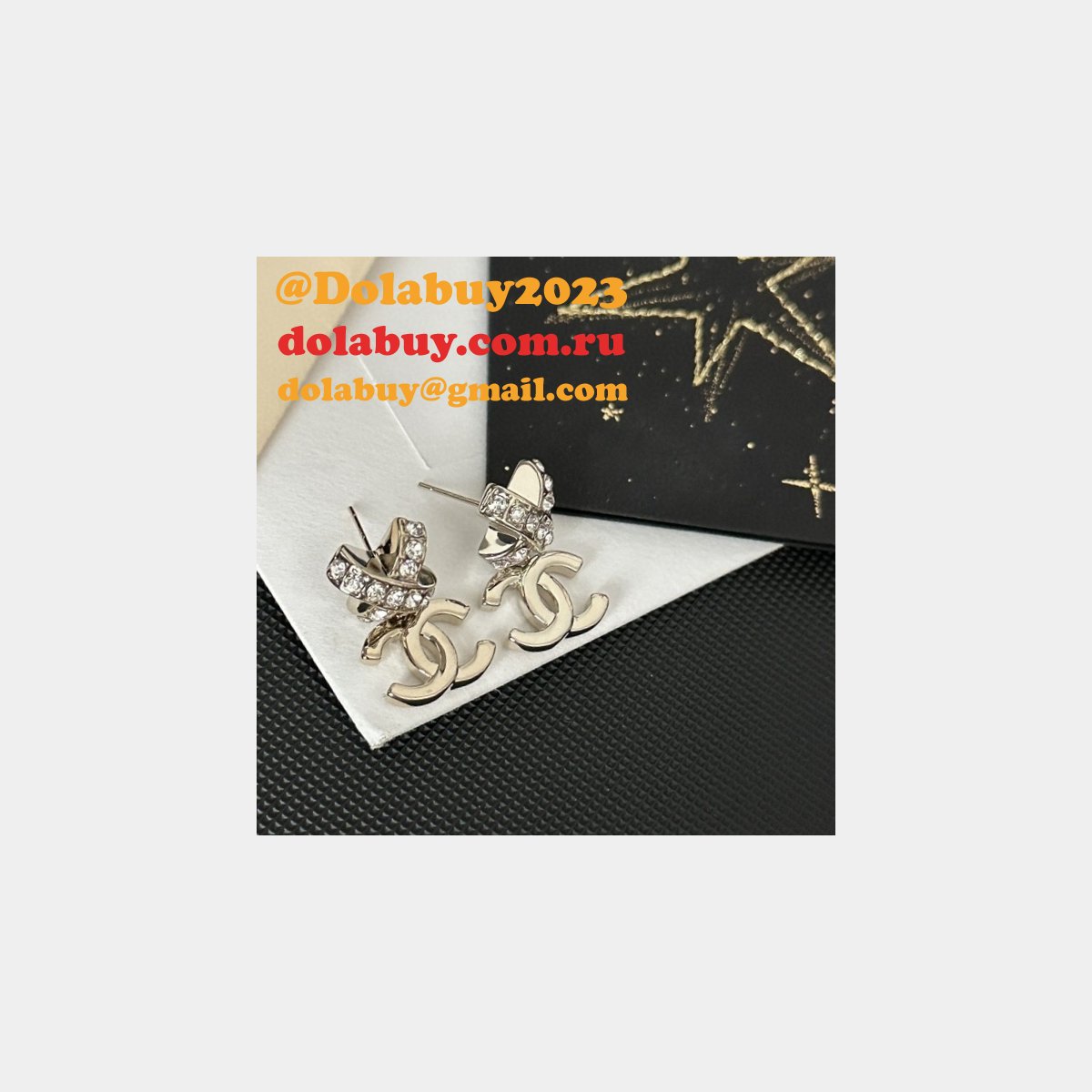 Top Quality CC earings new style 2024