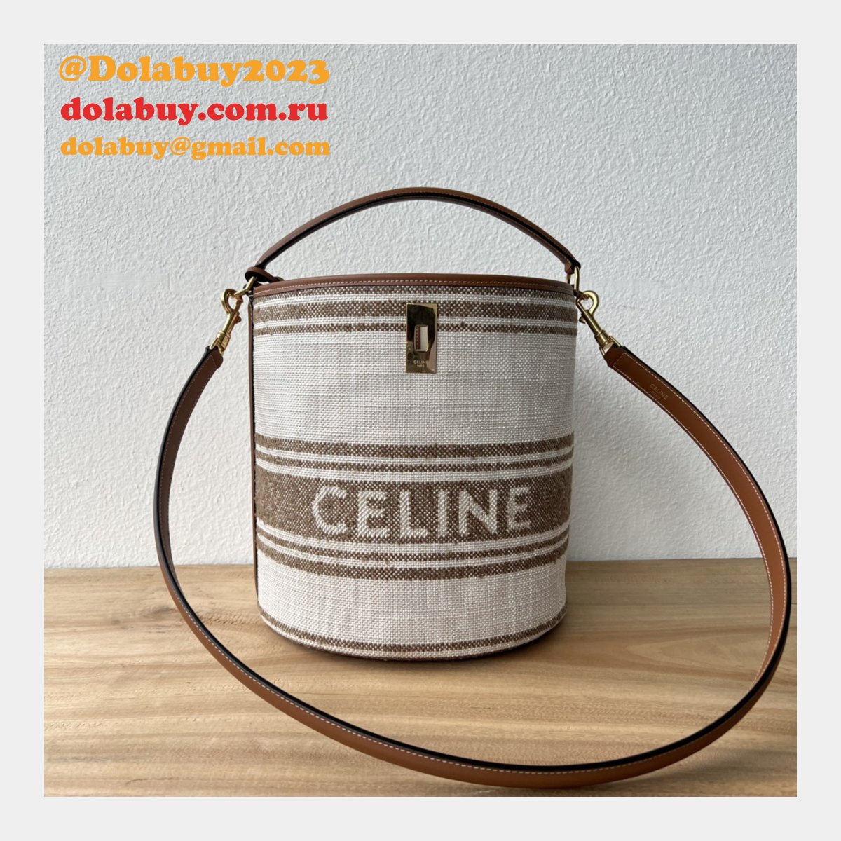 Luxury celine BUCKET 16 bag hot selling 2024 dolabuy