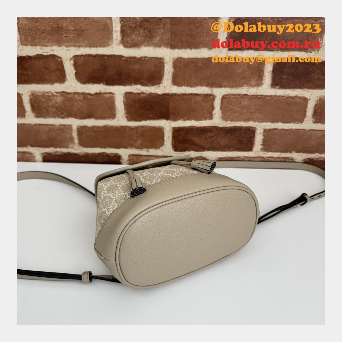 ophidia G*u*i backpack ebony supreme #795221 replica handbag