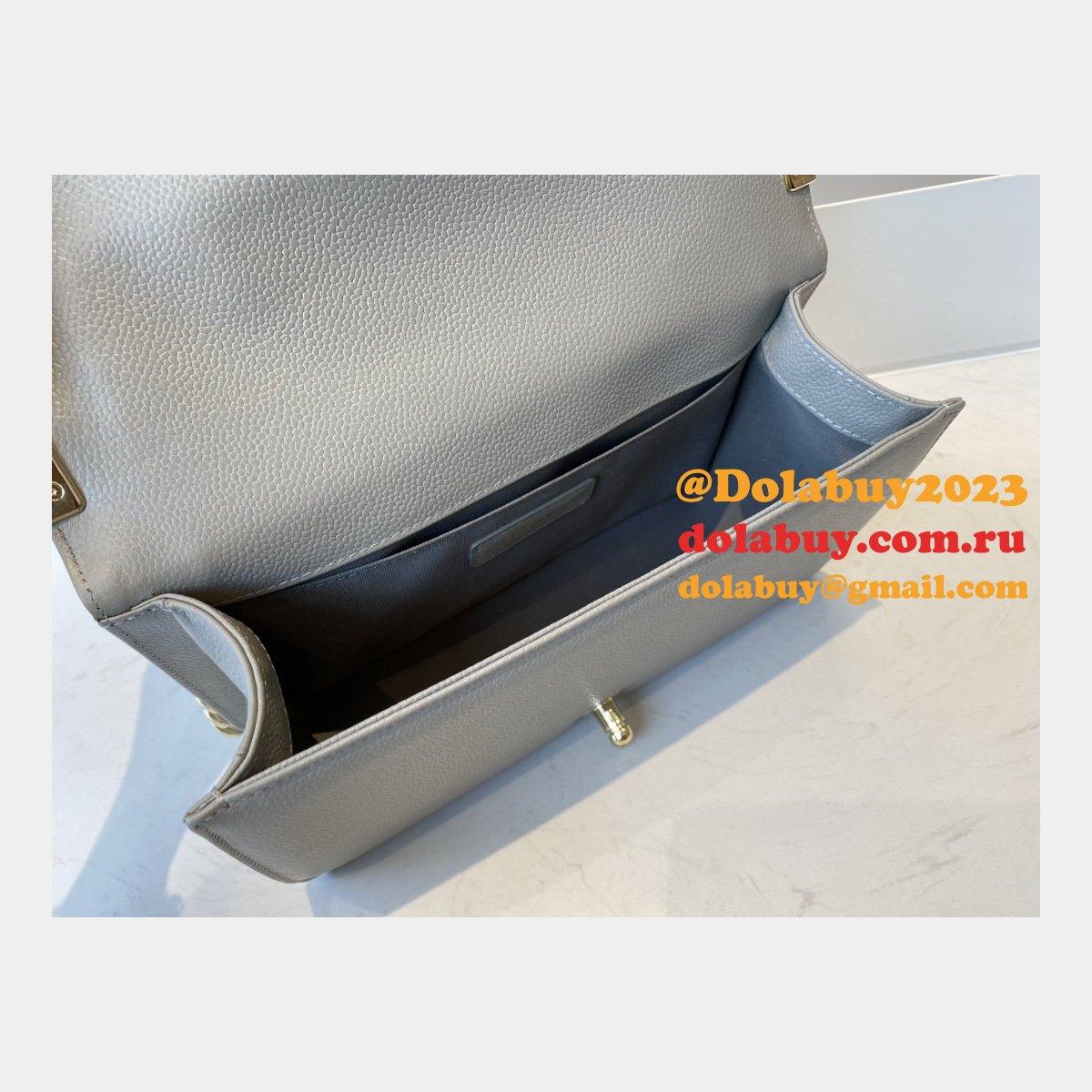 CC Replicas Calfskin & Ruthenium-Finish Metal Boy Many Colours