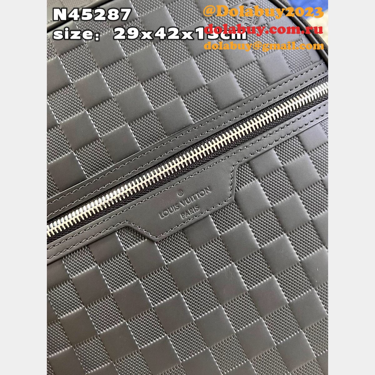 Louis Vuitton Michael Backpack Nv2 N45287 Damier Infini Designer Bag