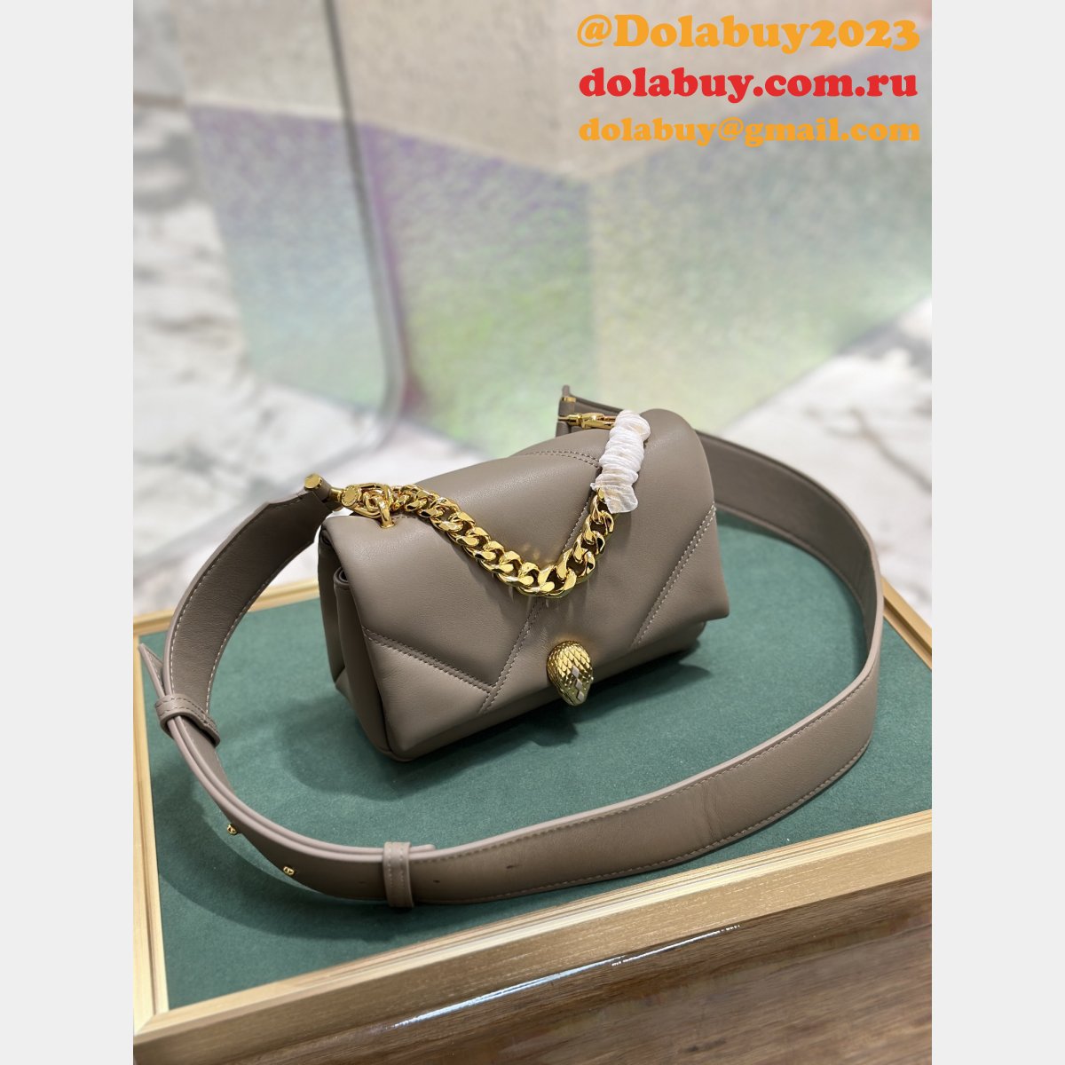 Serpenti Cabochon Bvlgari 291085/291088/291223 Bottega Veneta Fake Bag