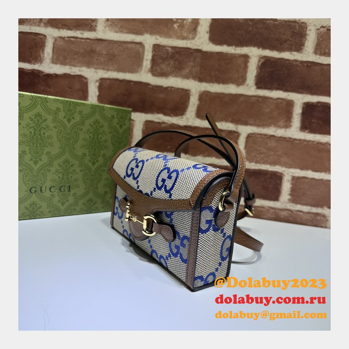 horsebit G*u*i 1955 1:1 mirror messenger crossbody best bags