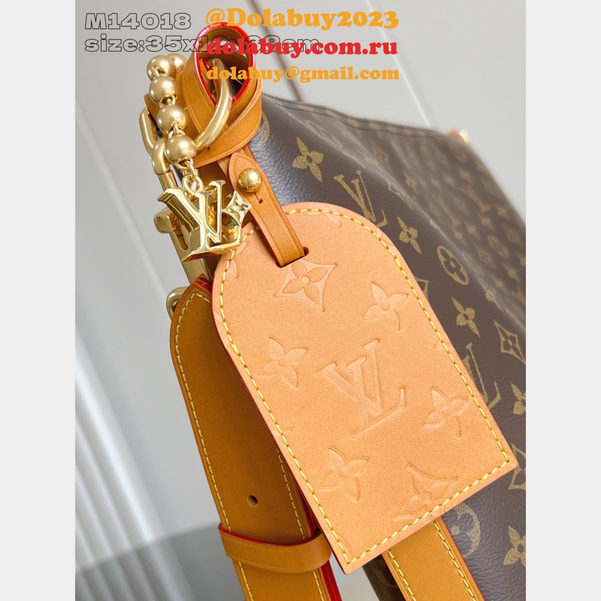 Louis Vuitton Knockoff M14018 Vagabond Hobo G69 Newness Bag