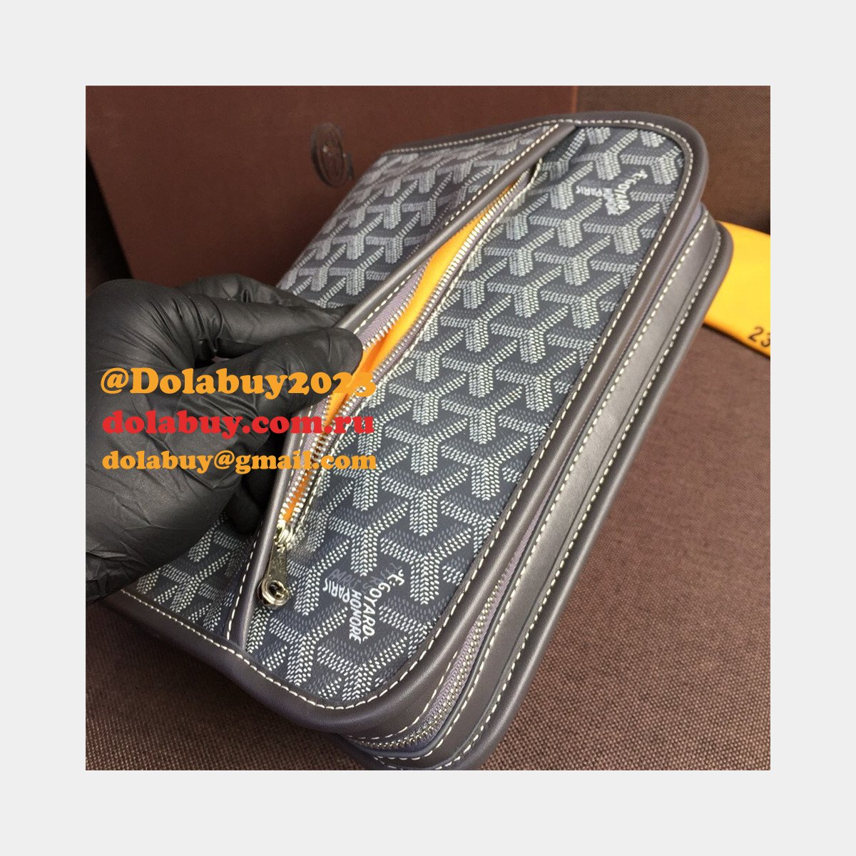 Top Quality Goyard Multi-Color Cosmetic toiletry bag