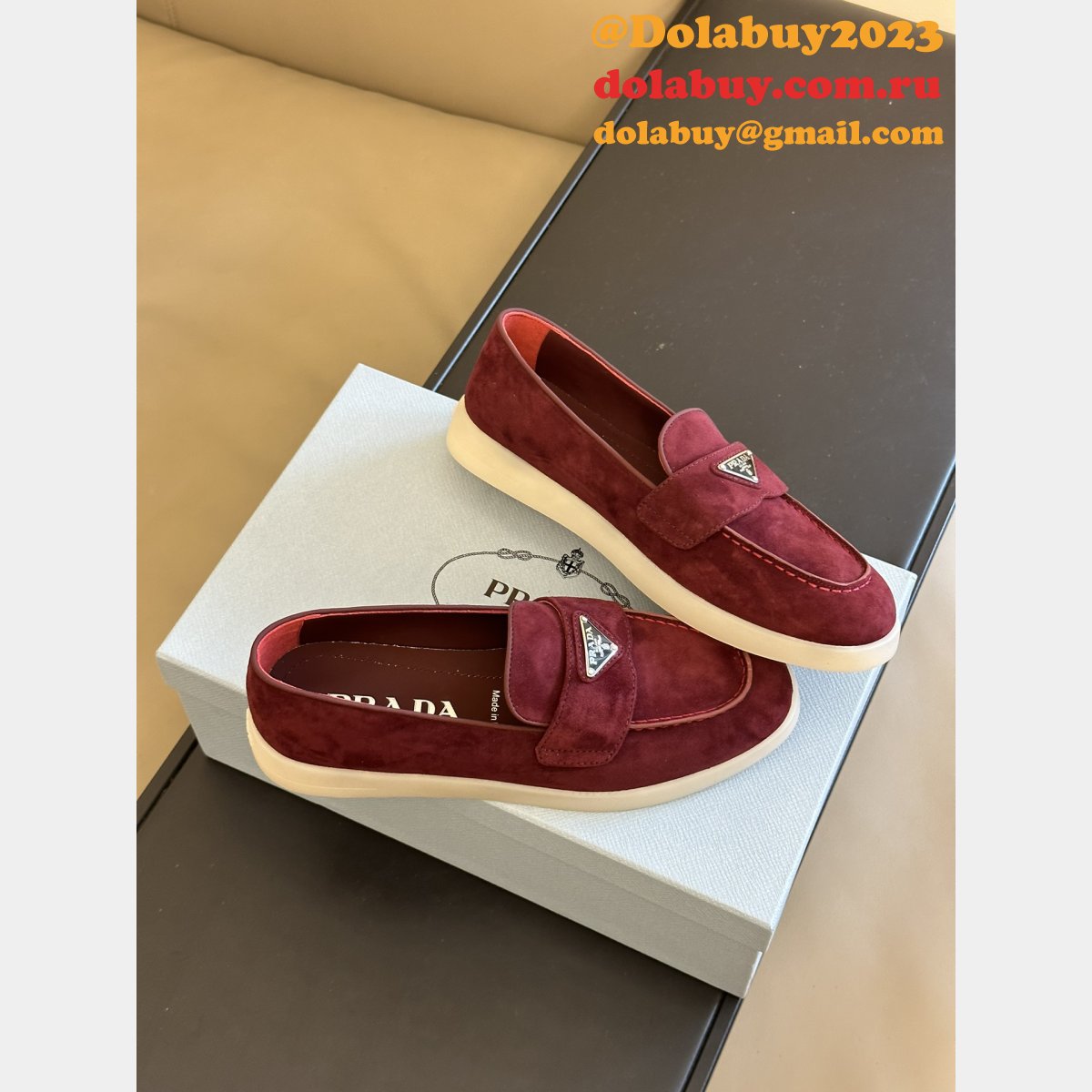 The Best Prada Saint-Tropez High-Quality Replica Shoes Online