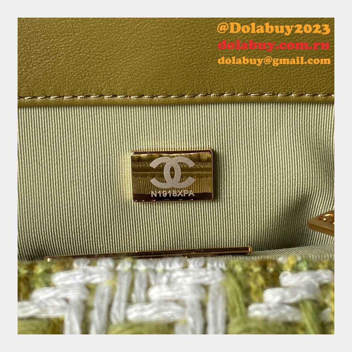 Designer 1:1 Mirror AS1161 Replica Luxury 2023 19 Handbag 30CM