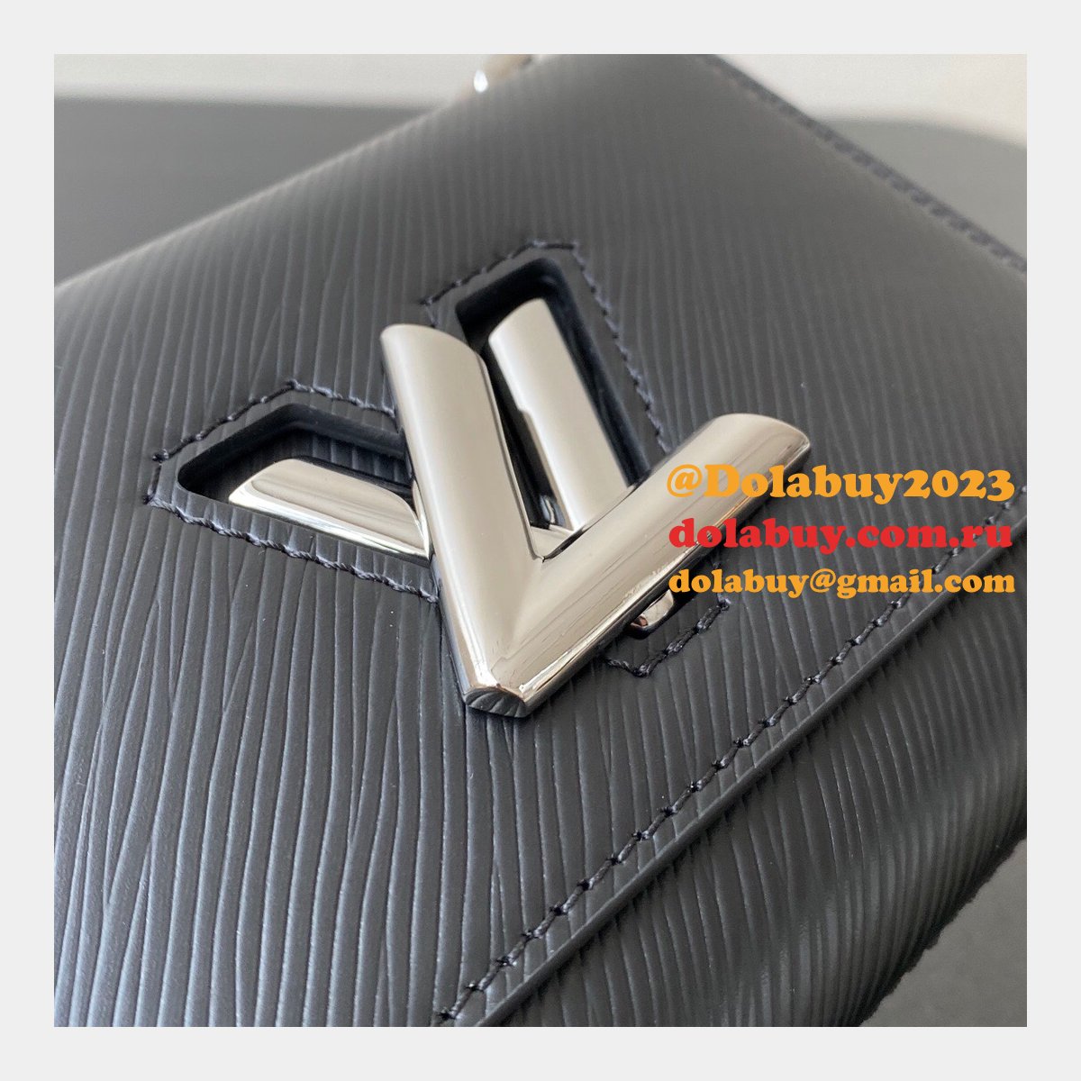 Replica Louis Vuitton Twist MM Epi Leather 16cm 4 Colours