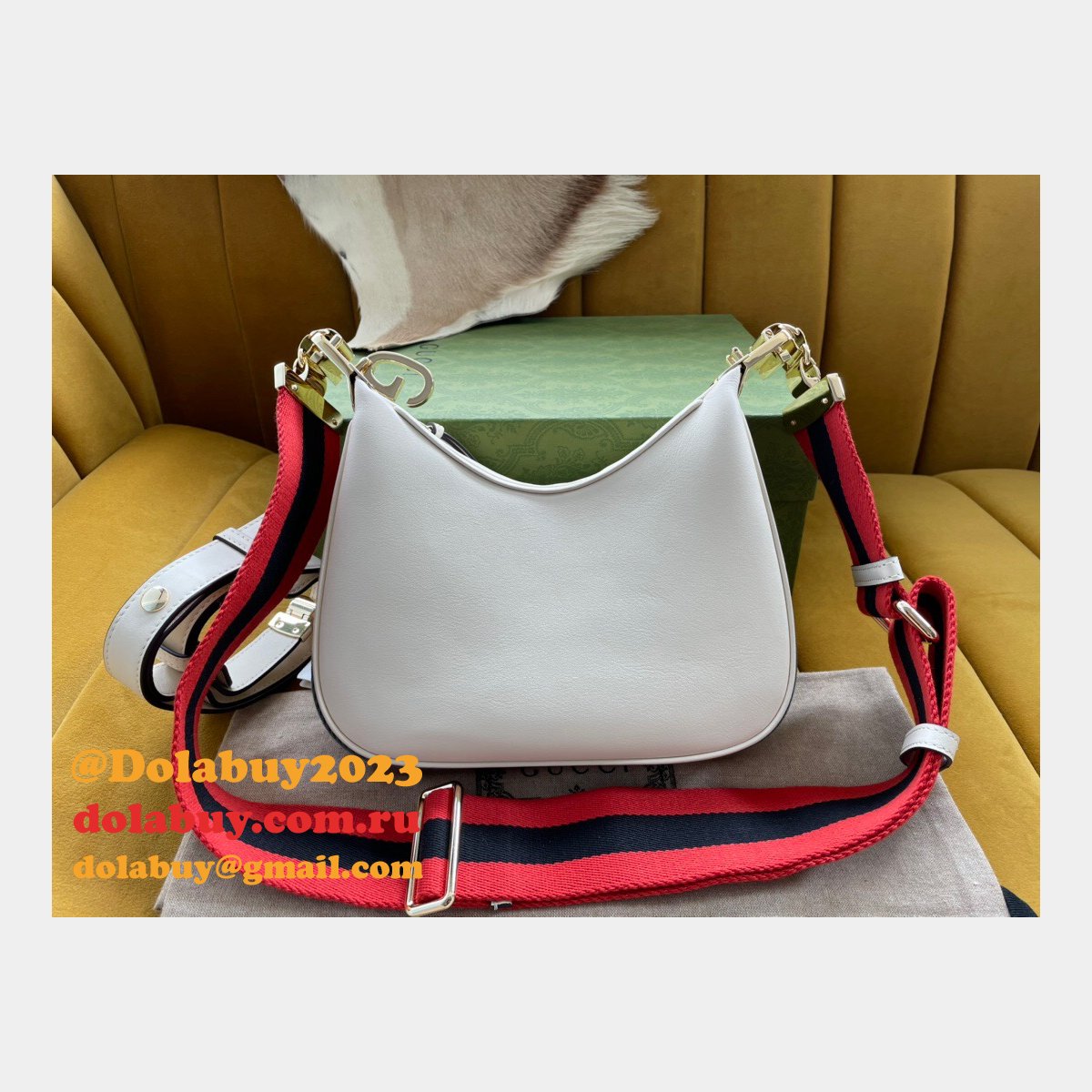 best fake designer G*u*i 699409 attache small shoulder bag