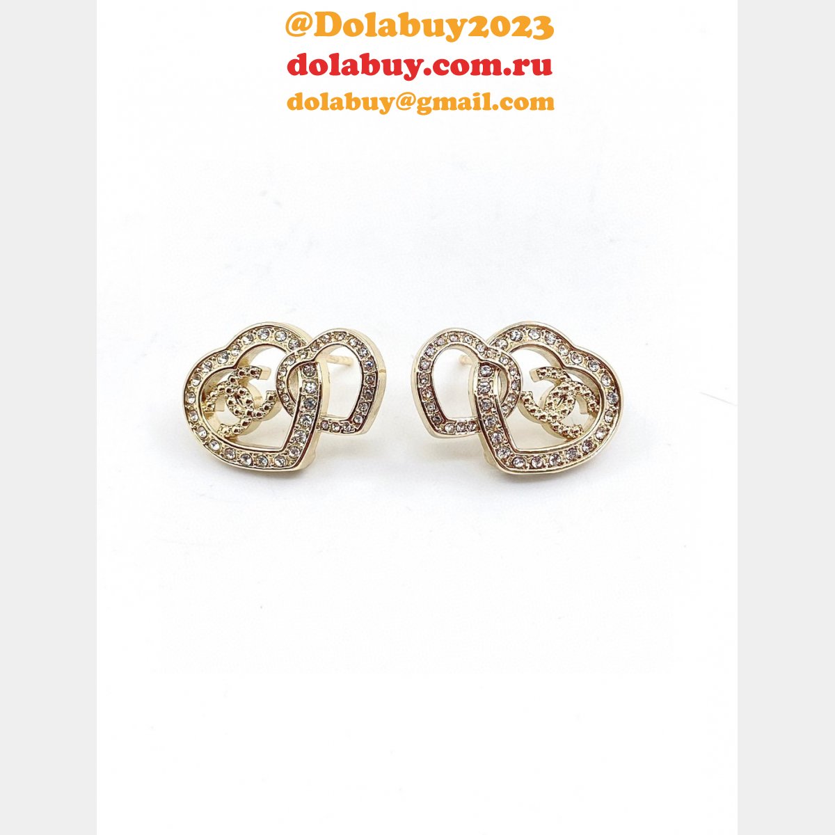 COPY DESIGNER CC EARRINGS LUXURY