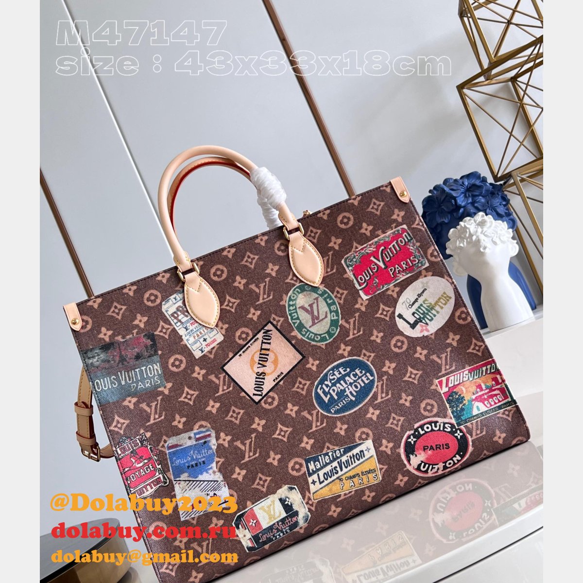 Perfect Dolabuy OnTheGo Voyage Louis Vuitton M47147 Knockoff Bag