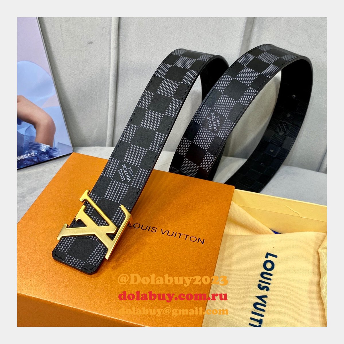 Louis Vuitton 40MM Belts Sale Replica