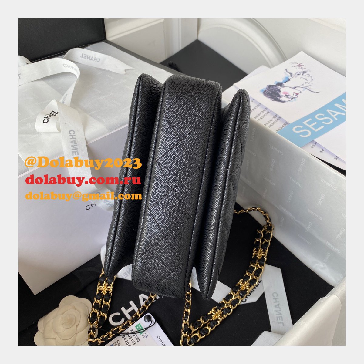 Classic Flap High Quality AS3580 Replica Bag Online Sale