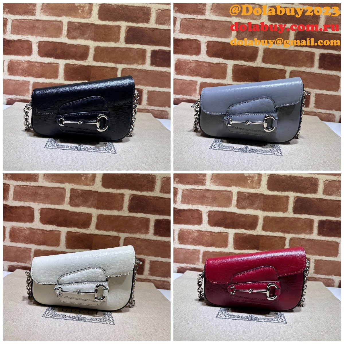 Fake Gucci Horsebit 774209 Wholesale 1955 Shoulder Designer Bag