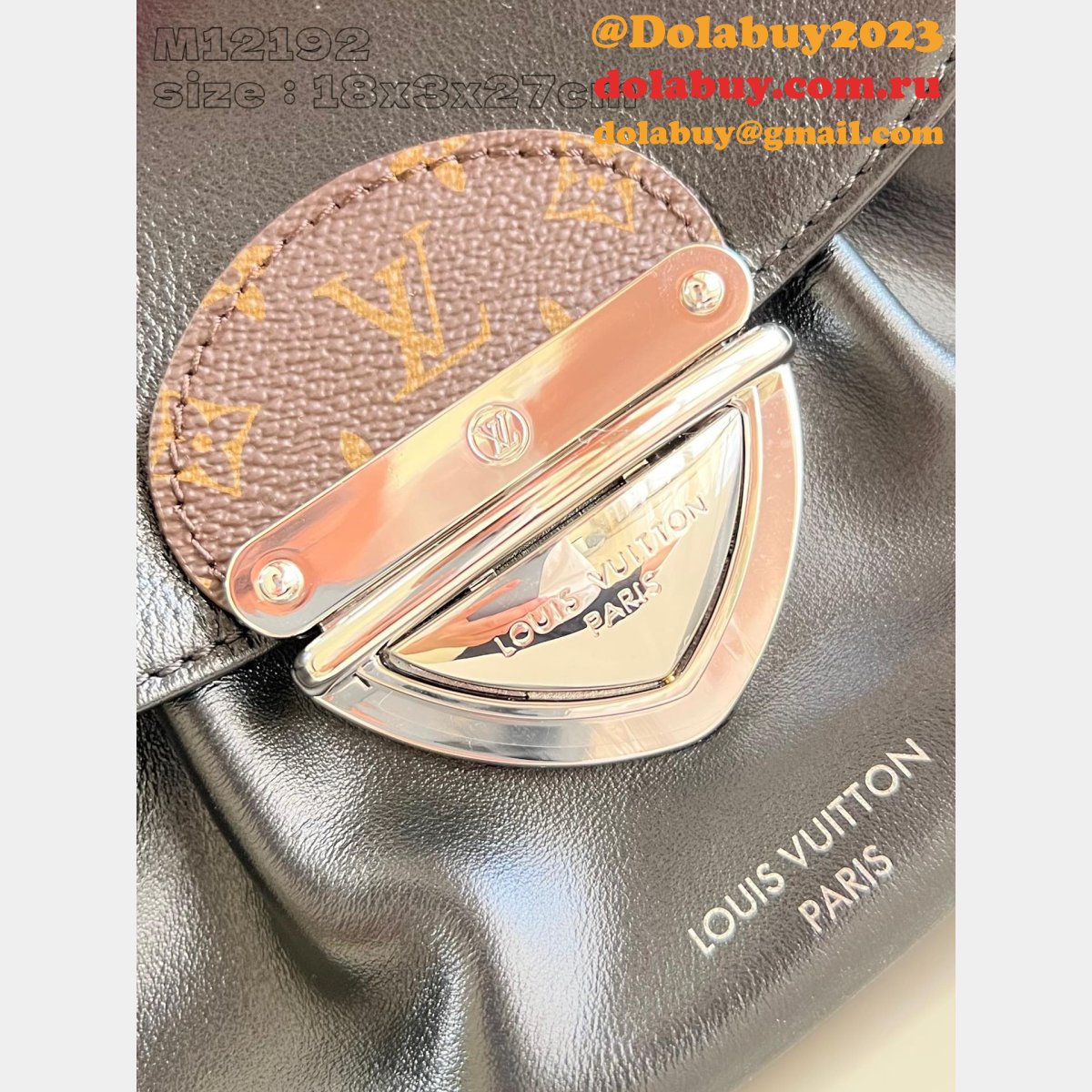 Top M12192 Louis Vuitton Sunset Vibe Black Inspired Replica Bags