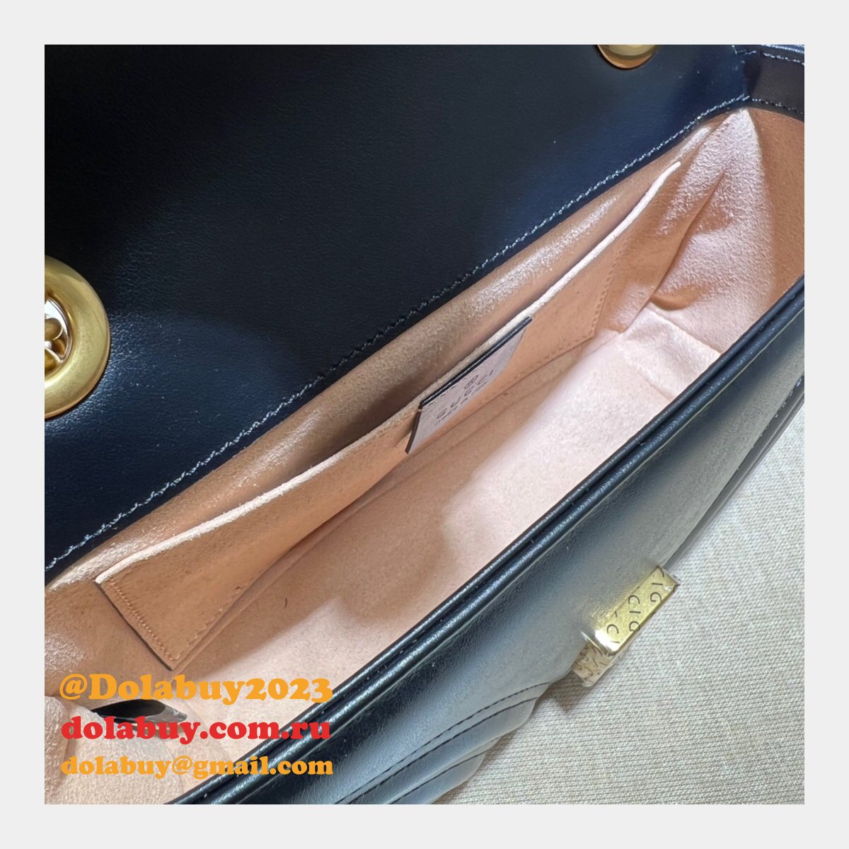 High Quality Replica 446744 MARMONT SMALL GG HANDBAG