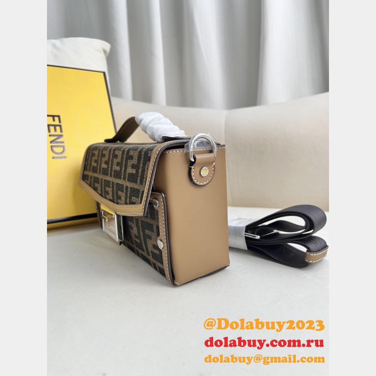 cheap top quality F**di box handbag