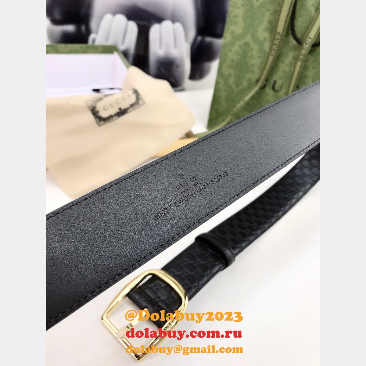 Luxury Inspired GG 40MM 7 Star Belt