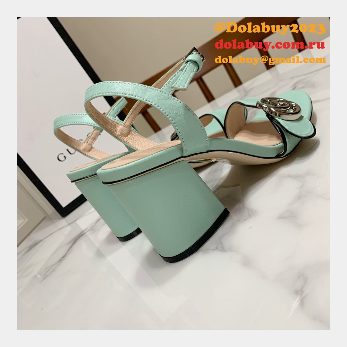 one word G*u*i sandals perfect summer slippers shoes